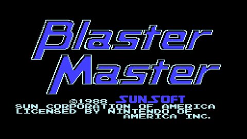 Blaster Master (1988) Full Game Walkthrough [NES]