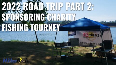 2022 Road Trip Part 2 - Sponsoring And Attending A Toys For Tots Charity Fishing Tournament