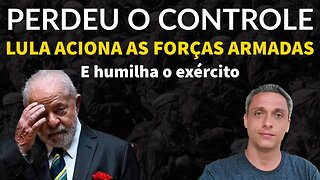 Urgente! LULA aciona Forças Armadas no RJ e São Paulo. Mas humilha o exército