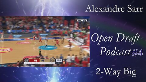Alexandre Sarr | 2024 NBA Draft Prospect Profile | Open Draft #4