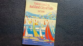 BOOK REVIEW: Visitors' Guide to Auckland. City of Sails. 1987/1988.