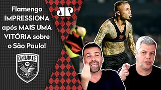 "É ASSUSTADOR! O Flamengo VENCEU o São Paulo DE NOVO e..." Mengão IMPRESSIONA após 3 a 1!