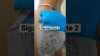 Tattoo Chicana Na B*nda #shorts siga meu perfil para parte 2 👉🏻 @Filipe Santos - Tattoo