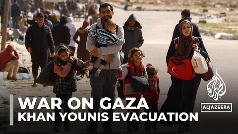 No end in sight' to mass displacement as Israel orders Khan Younis evacuation