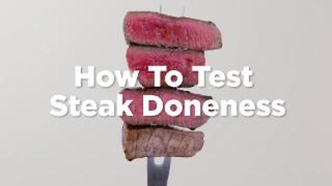 How To Test Steak Doneness