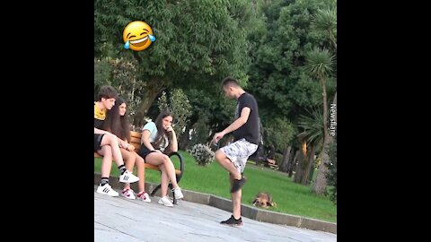 Tripping Over Nothing Prank!