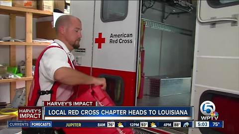 Local Red Cross chapter deploying to Louisiana