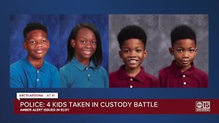 PD: 4 kids taken in custody battle