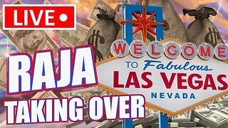 🔴 THE RAJA IS BACK IN LAS VEGAS PLAYING HIGH LIMIT SLOTS!