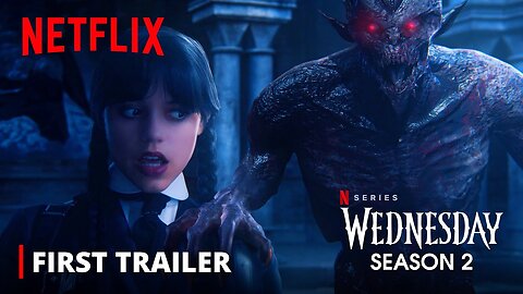 Wednesday Addams - Season 2 - Full Trailer - Jenna Ortega - Netflix
