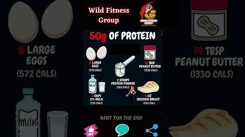 🔥50g of protein🔥#shorts🔥#wildfitnessgroup🔥29 December 2022🔥