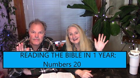 Reading the Bible in 1 Year - Numbers Chapter 20 - Water from the Rock