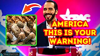 POWERFUL WARNING to America by El Salvador's President Nayib Bukele (MUST SEE)