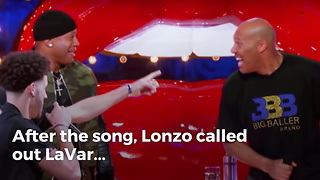Lonzo Ball Tells LaVar To "Be Humble" During Lip Sync Battle