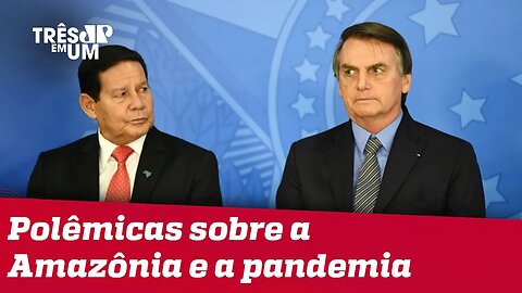 Mourão tenta amenizar falas polêmicas de Bolsonaro