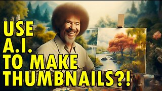 I Use AI to Make My Thumbnails and You Can Too!