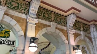 Old Train Station, Anzac Square, Dunedin