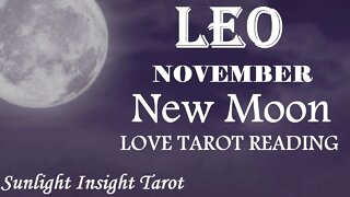 LEO | So Ready Like Yesterday For Their Goddess! | November 2022 New Moon Tarot Love Reading