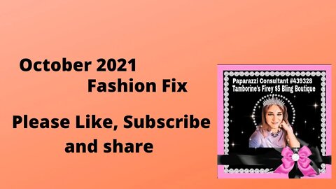 October 2021 Fashion Fix