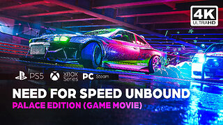 Need For Speed Unbound Palace Edition (GAME MOVIE) PS5✔️4K 🎵ᵁᴴᴰ 60ᶠᵖˢ