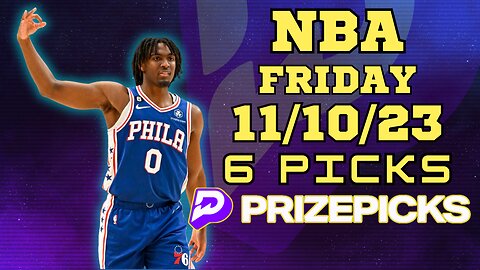 #PRIZEPICKS | BEST PICKS FOR #NBA FLEX FRIDAY | 11/10/2023 | TODAY | #BESTBETS | #BASKETBALL