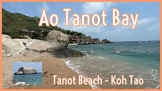 Tanot Beach - Koh Tao Thailand 2023 - With Drone Footage