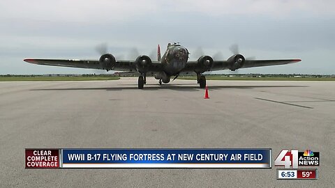 Ride along with WWII veterans on a rare B-17 bomber
