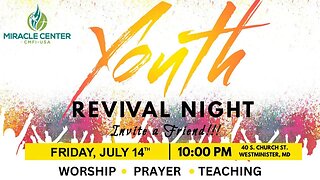 YOUTH REVIVAL NIGHT // August 25th, 2023