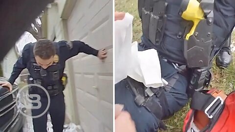 BODYCAM: Michigan Cop Accidentally SHOOTS Fellow Officer