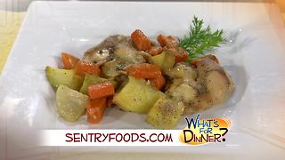 What's for Dinner? - One-Pan Roasted Chicken w/ Carrots and Potatoes