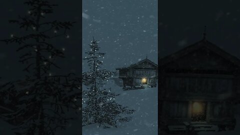 Howling Wind & Blowing Snow Ambience for SLEEPING | Comfy Blizzard in Hovden