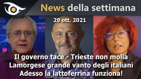 NEWS DELLA SETTIMANA (29 ott. 2021)