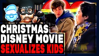 Disney Christmas Movie CREEPS On Kids & Features Black Santa Because Of Course! The Naughty Nine