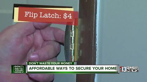 Affordable ways to make your home secure