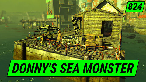 Donny's Sea Monster Cabin | Fallout 4 Unmarked | Ep. 824