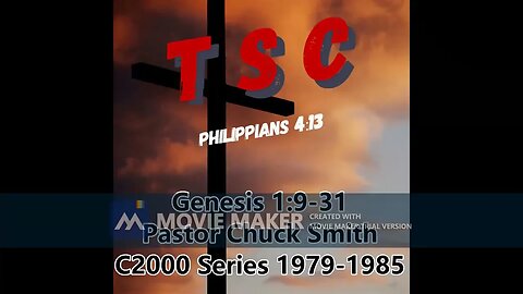 002 Genesis 1:9-31 | Pastor Chuck Smith | C2000 Series | Thru The Bible