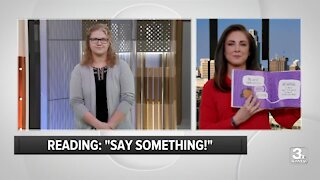 KMTV's Courtney Johns reads from Say Something by Peter Reynolds (ASL friendly)