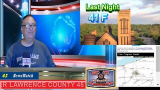 NCTV45’S LAWRENCE COUNTY 45 WEATHER MONDAY OCTOBER 10 2022 PLEASE SHARE