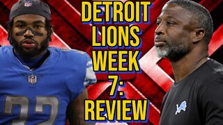 Detroit Lions Week 7: Review #detroitlions #dallascowboys #nfl