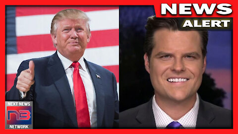 Trump DEFIANT! Here is the message of Hope he just gave to Top GOP Ally Rep. Gaetz