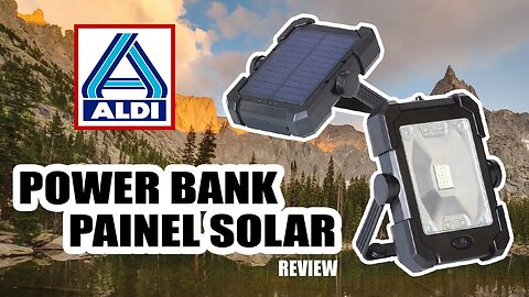 Review: Carregador Solar ALDI | Painel Solar