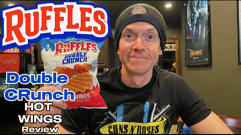 Ruffles Hot Wings Double Crunch Chips
