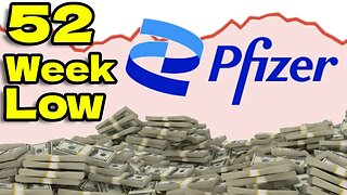 Pfizer is at a 52 Week Low! | Pfizer (PFE) Stock Analysis! |