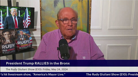 The Rudy Giuliani Show (E10): President Trump RALLIES in the Bronx