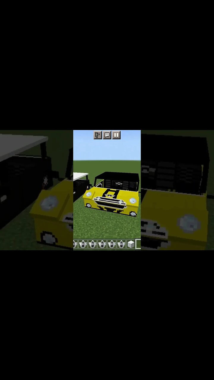 Mini Cooper In Minecraft! #shorts