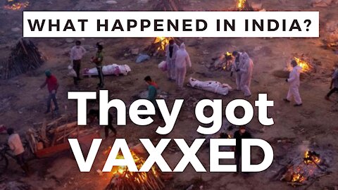 India was on the road to eradication until they got vaccinated!