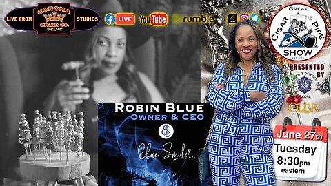 It's time to GO BLUE! Robin Blue, Owner & CEO of Blue Smoke ATL (BlueSmokeatl), joins us