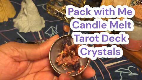Pack with me my first Shopify Order 🔮Tarot, Crystals, Candle Magic