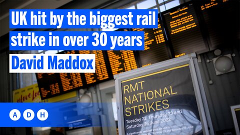 UK hit by the biggest rail strike in over 30 years: UK Report with David Maddox | Alan Jones