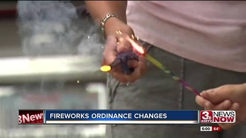 6 PM UPDATE: Omaha City Council shortens Fourth of July fireworks season to three days